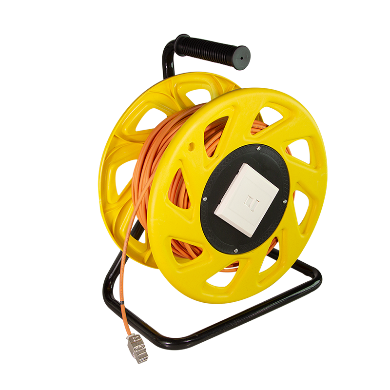 Mobile Cat.6A S/FTP LSZH cable reel, 60 m