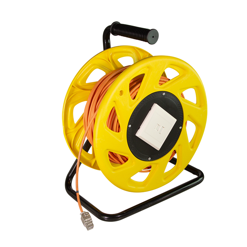 Mobile Cat.7A S/FTP LSZH cable reel, 90 m