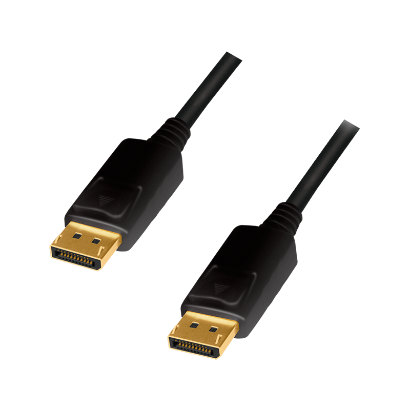 DisplayPort cable, DP/M to DP/M, 4K/60 Hz, black, 7.5 m
