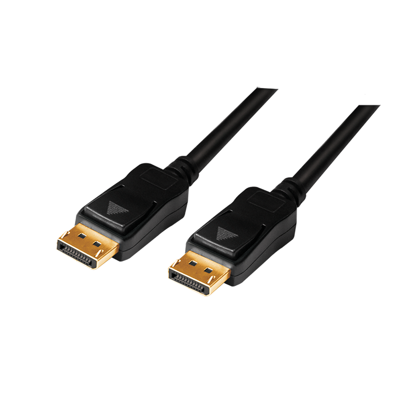 DisplayPort cable, DP/M to DP/M, 4K/60 Hz, amplifier, black, 15 m