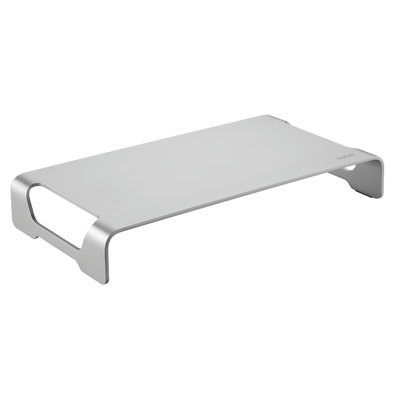 Aluminum tabletop monitor riser, 400 mm