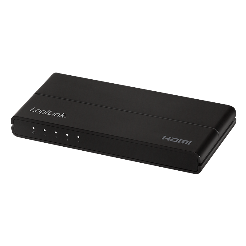 Rozdzielacz HDMI, 1x4 porty, 4K/60 Hz, HDCP, HDR, CEC, skalowanie w dół