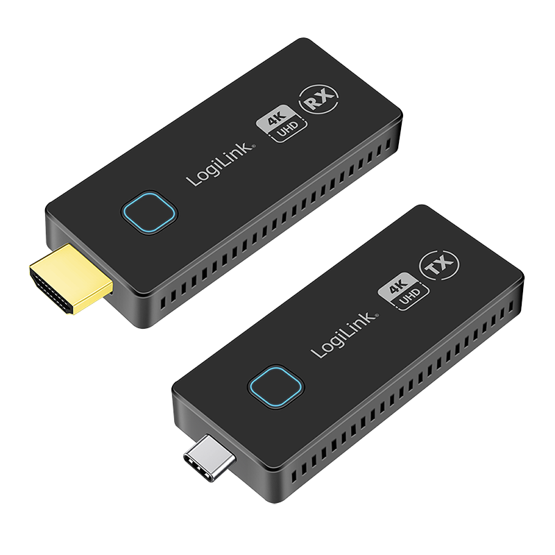HDMI transmission set, USB-C to HDMI, compact, wireless, 30m, 1to1, 4K@30Hz