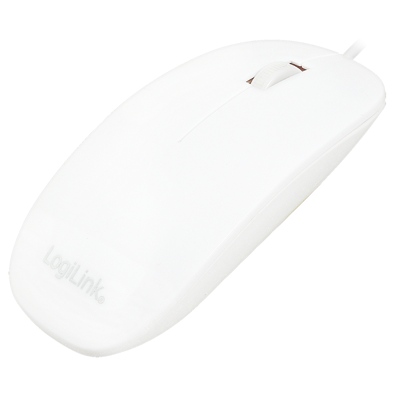 Mouse optical white flat