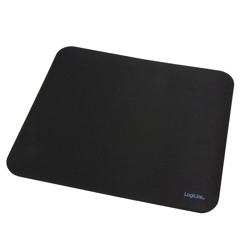 Gaming mouse pad, 23x20.5x0.4 cm, very slippery surface, all mouse types, black