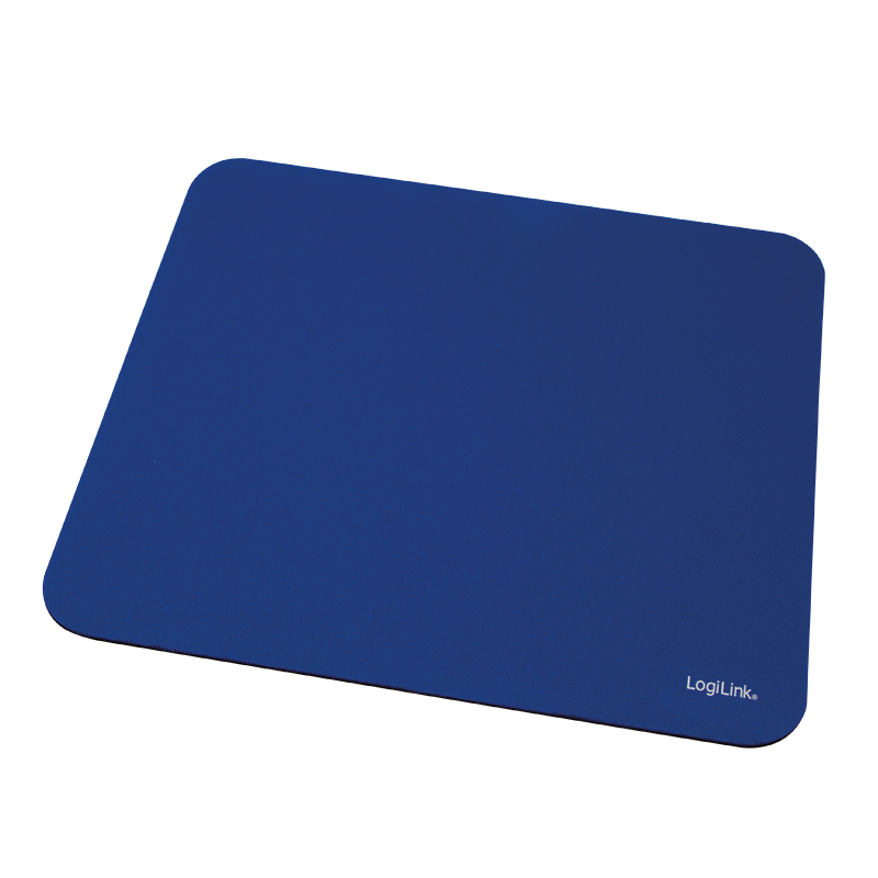 Gaming mouse pad, 23x20.5x0.4 cm, very slippery surface, all mouse types, blue