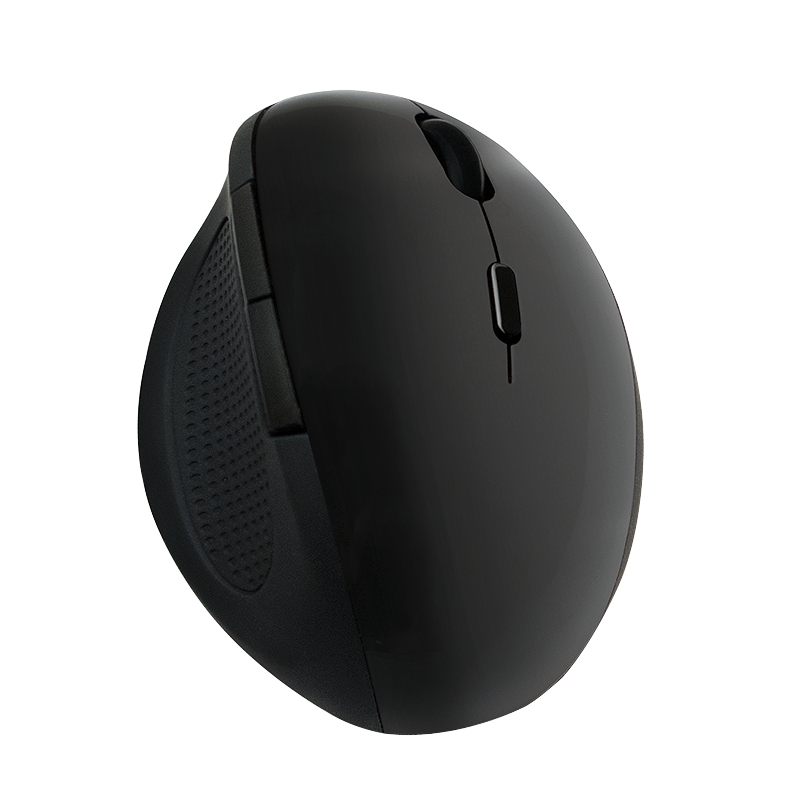 Ergonomic mouse, wireless, 2.4 GHz, 1600 dpi