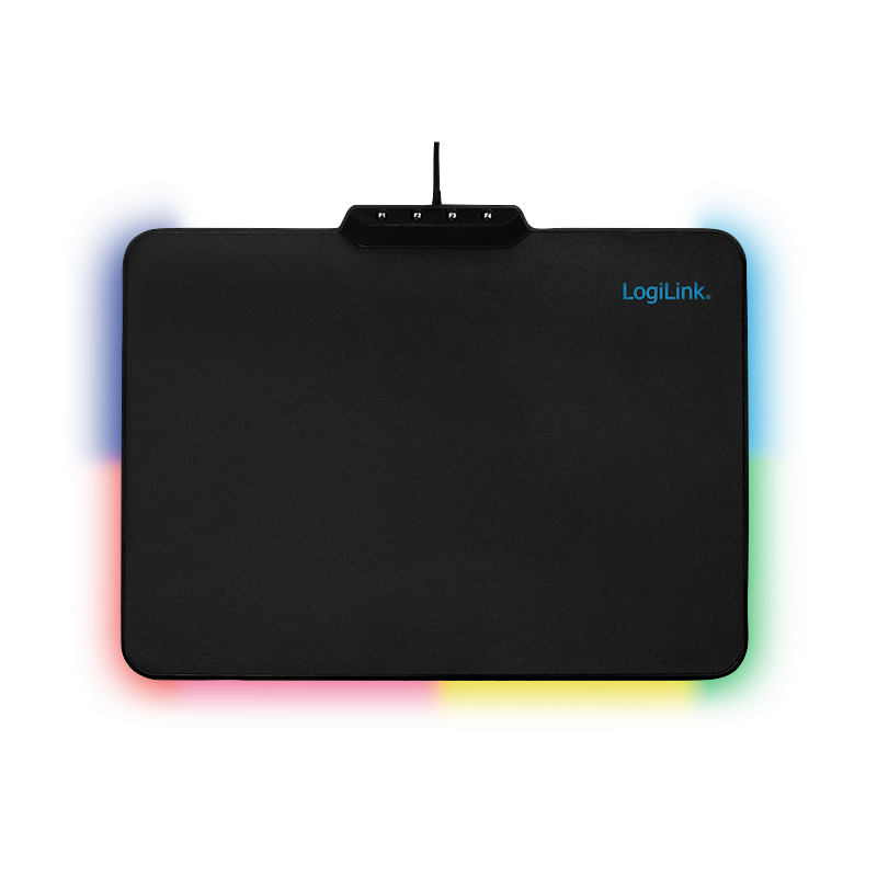 Gaming mouse pad, 36x26x1.2 cm, RGB LED lighting, 4 colour mode control