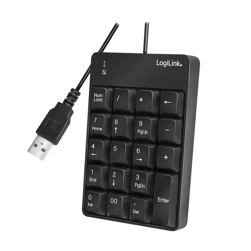 Klawiatura numeryczna USB, 19 klawiszy