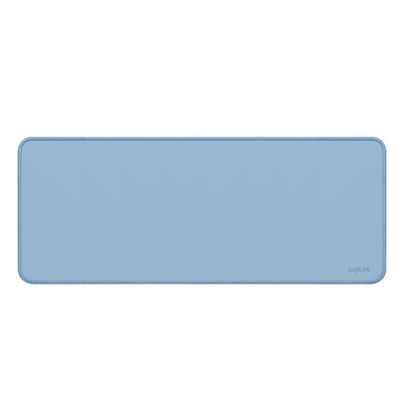 XXL desk pad, 70x30 cm, super soft, for keyboard, mouse and other accessories, blue