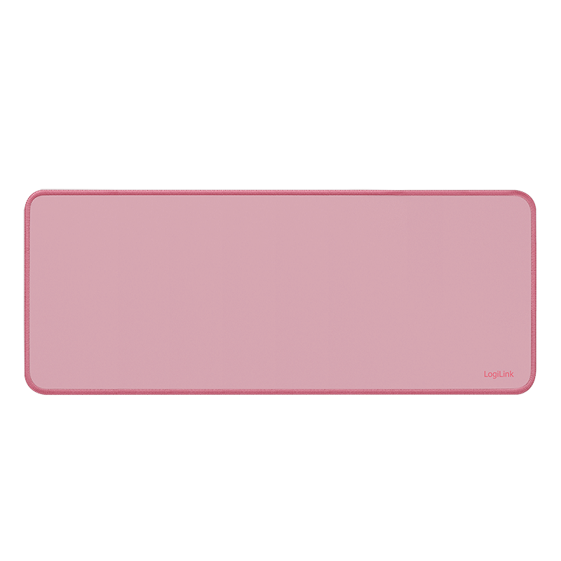 XXL desk pad, 70x30 cm, super soft, for keyboard, mouse & other accessories, pink