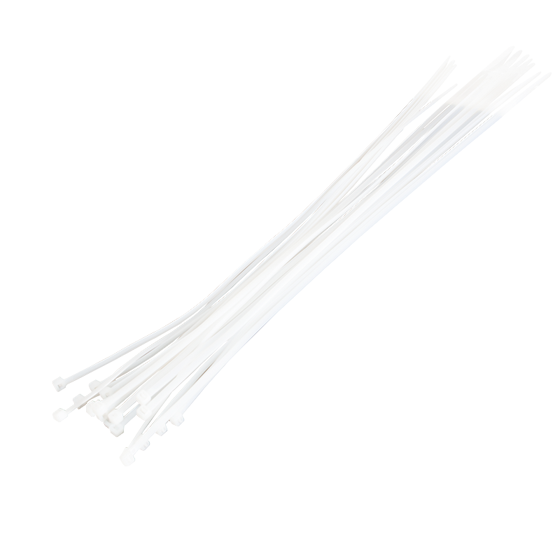 Opaski kablowe PA66, 100 szt., przezroczyste, szer. 4.4 mm, dł. 500 mm