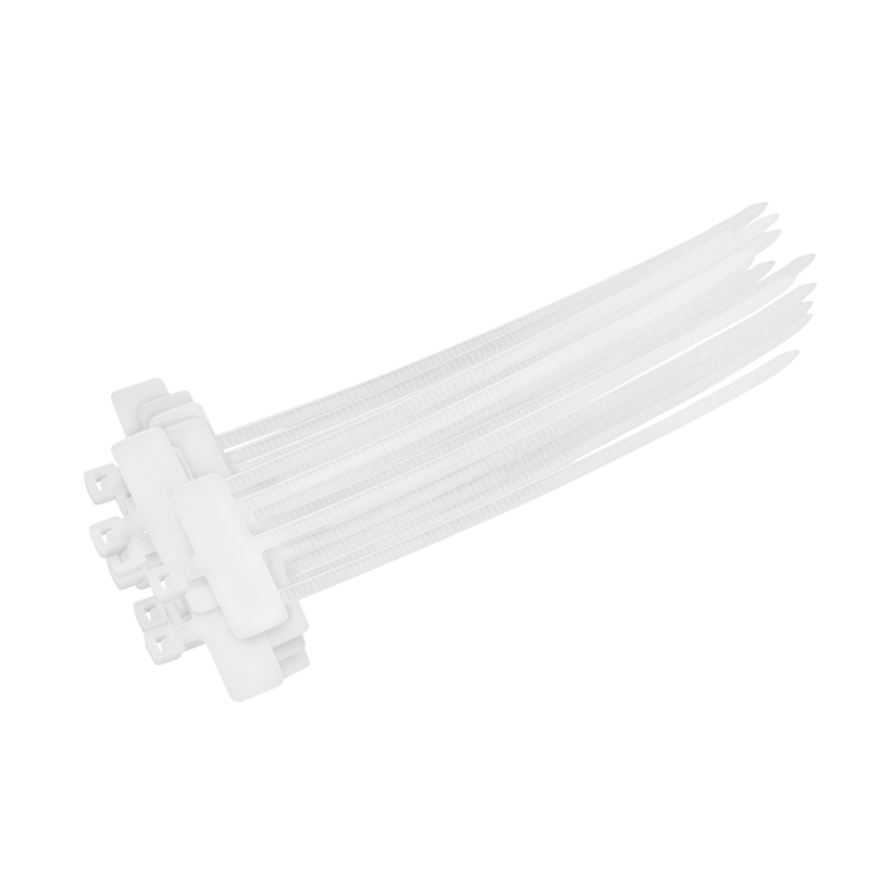 Opaska kablowa z polem opisowym, PA66, 100 szt., przezroczysta, szer.: 2.5 mm, dł.: 100 mm