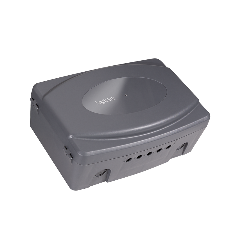 Outdoor cable protection box, grey