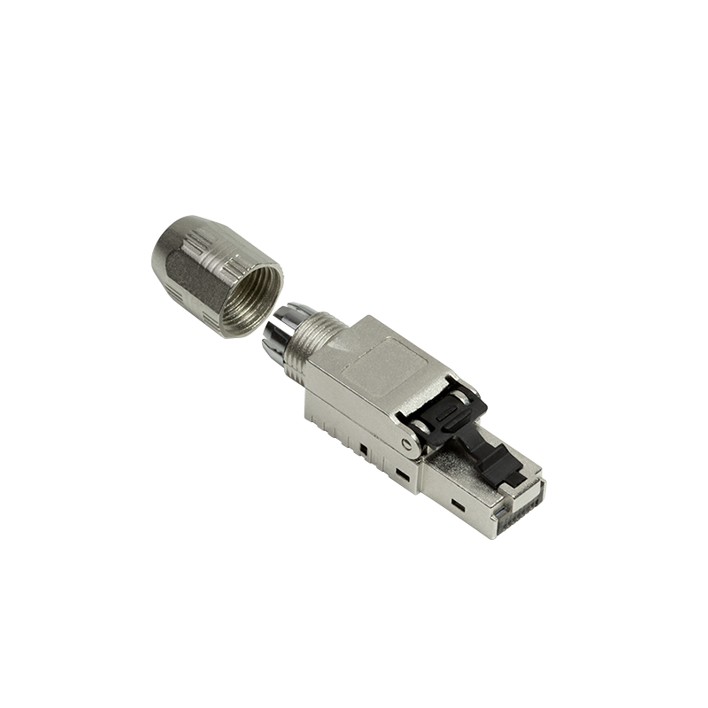 Field assembly plug, Cat.6A, shielded, MPTL tested