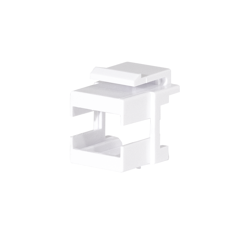 Keystone coupler insert for LC-Duplex / SC-Simplex adapter, 100 pcs.