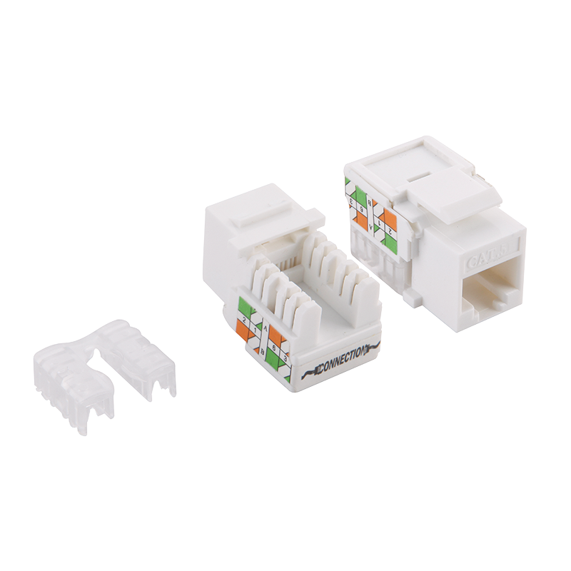 Cat.5e keystone jack UTP, 90° LSA termination, 18.8 mm width