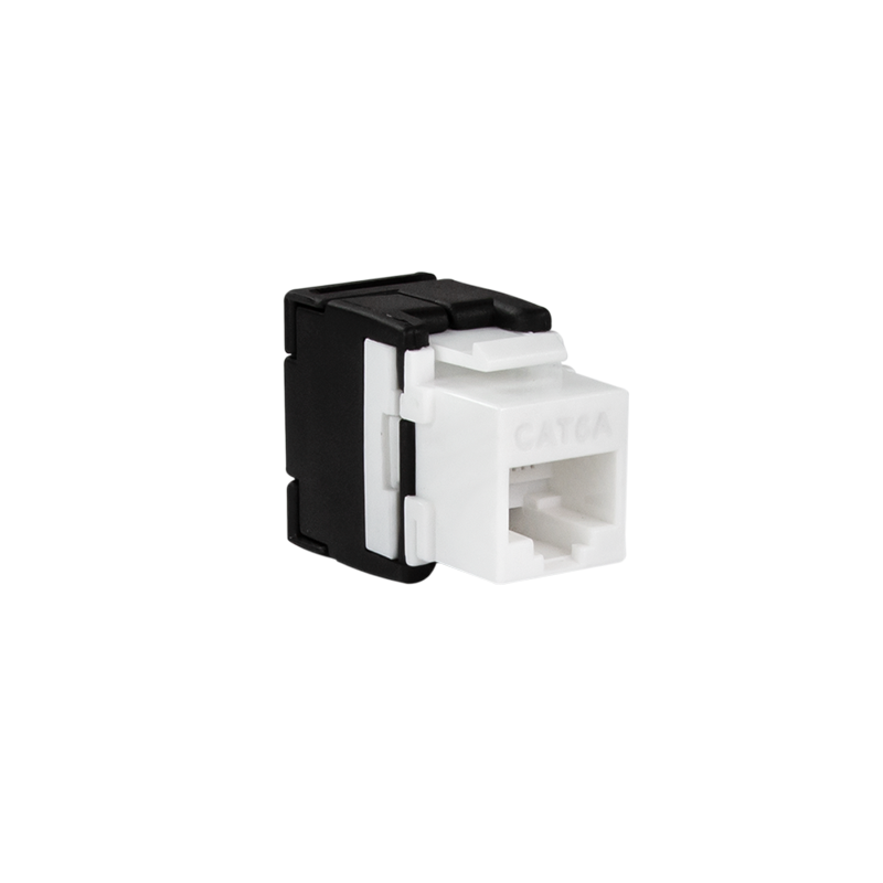 Cat.6A keystone jack UTP 22-26 AWG, toolless, 17.0 mm width