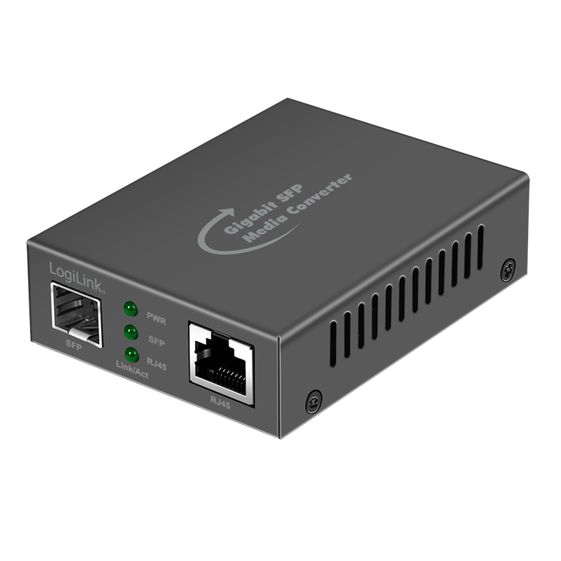 Gigabitowy konwerter mediów RJ45 na SFP
