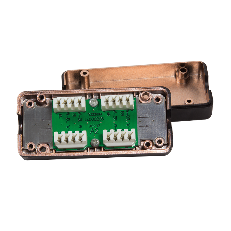 Connection box for Cat.6, Cat.6A & Cat.7 solid network cables, shielded — 1