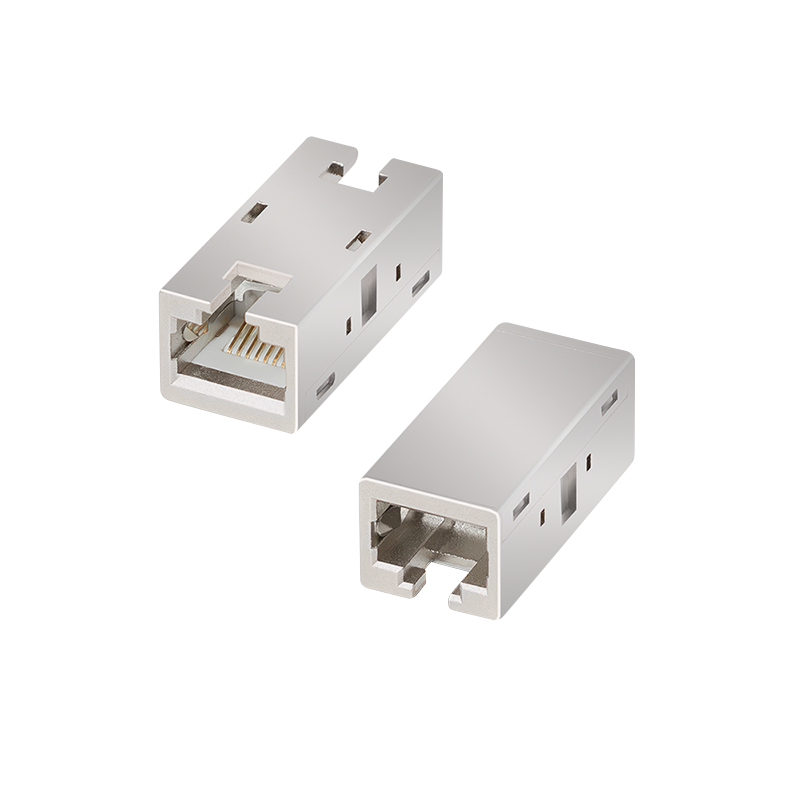RJ45 connector Cat.6A 10G, 360° fully shielded, suitable for industrial use