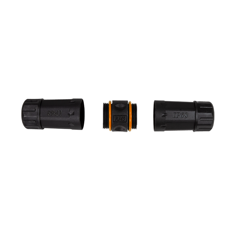 Patch cable inline coupler outdoor, Cat.6A, IP68 waterproof