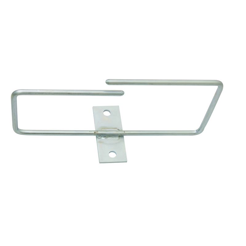 Cable management ring 170x80 mm steel, zinc-plated