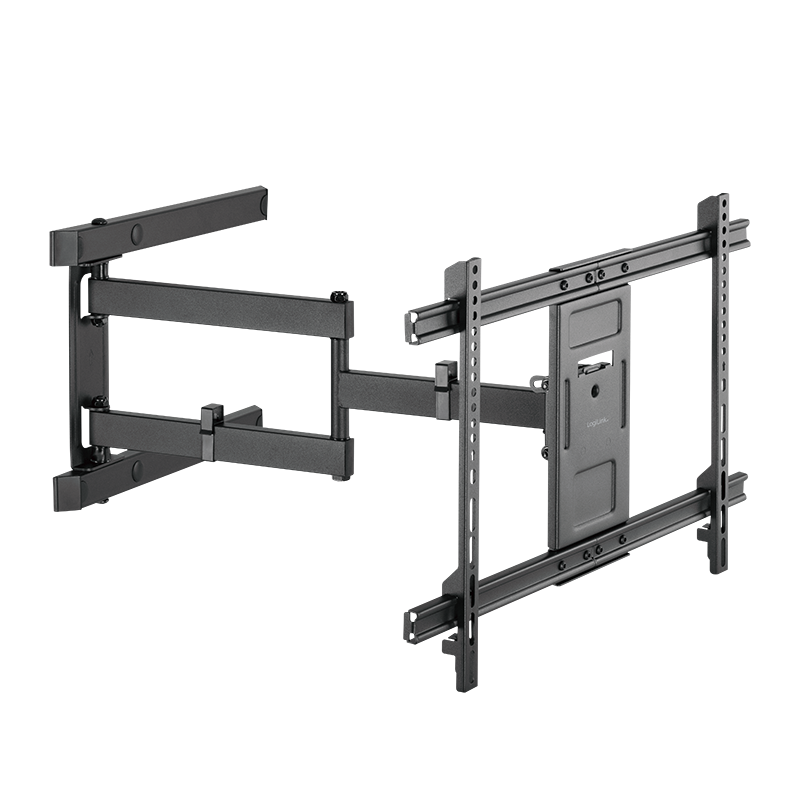Wall mount for 37–80 inch monitor/TV, tilting and swivelling, up to 50 kg