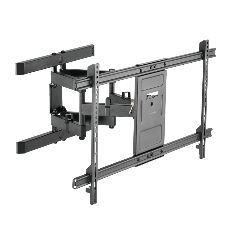 TV wall mount for 43–90 inch screens, tiltable and swivelling, up to 60 kg