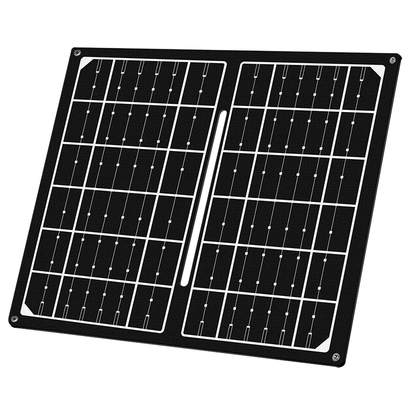 7 W foldable solar panel, IP65, USB-A, power bank solar module