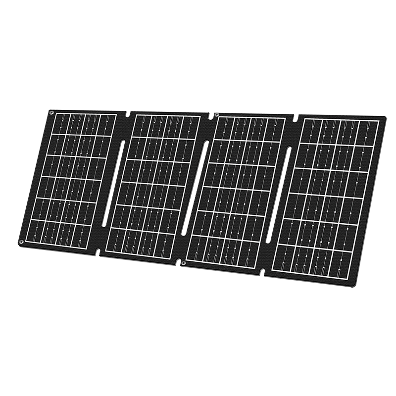 15 W foldable solar panel, IP65, USB-A, USB-C, power bank solar module