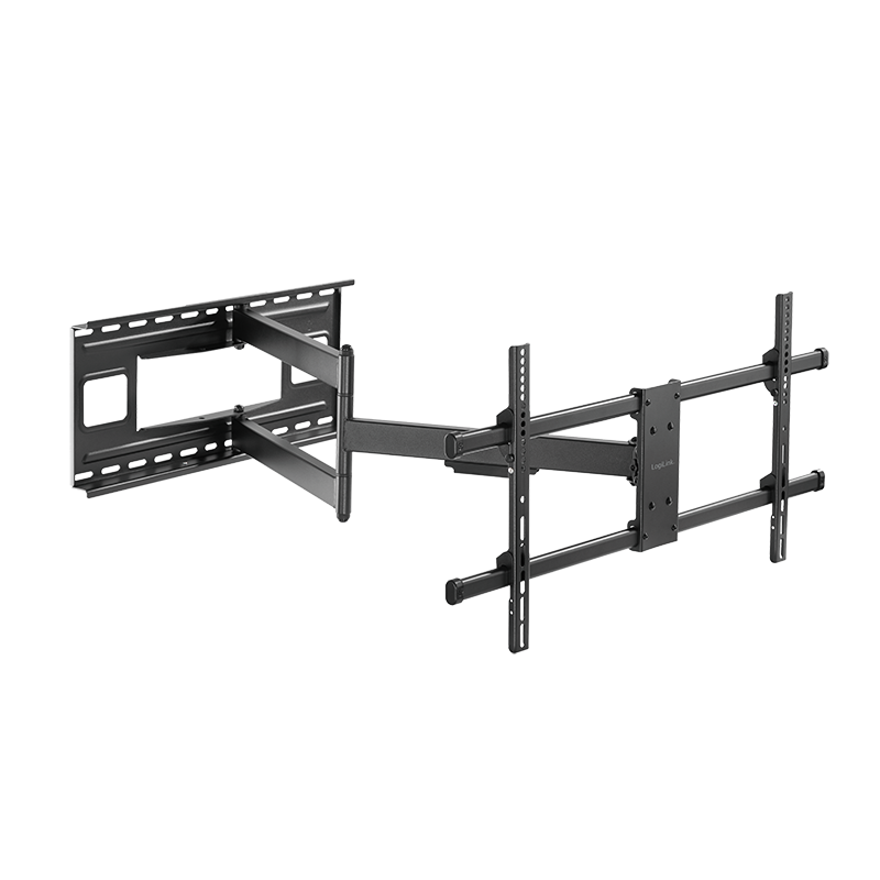 Tilting and swivelling TV wall mount for 43–80 inch screens