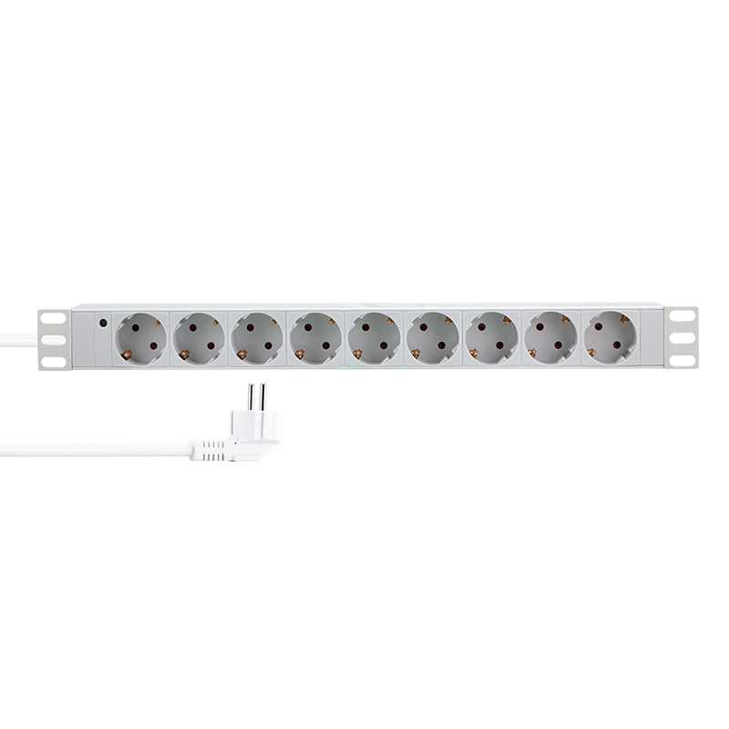 Basic Rack PDU 9-way German socket, light grey