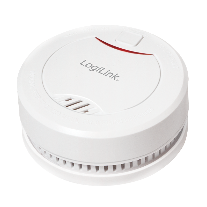 Smoke detector with VdS approval, 10 years lifetime