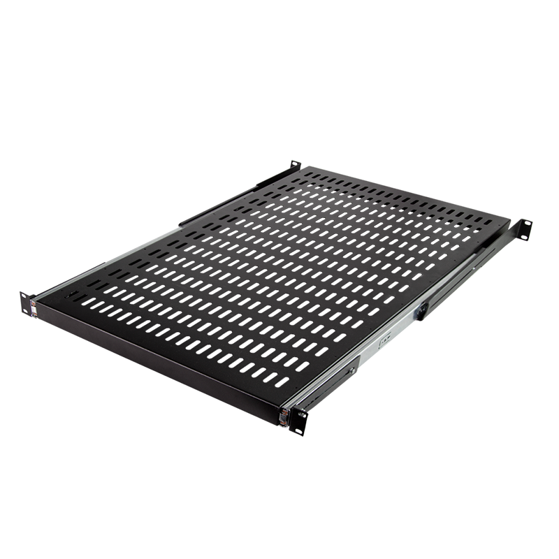 Extendable shelf for racks with a depth of 1000 mm, bla