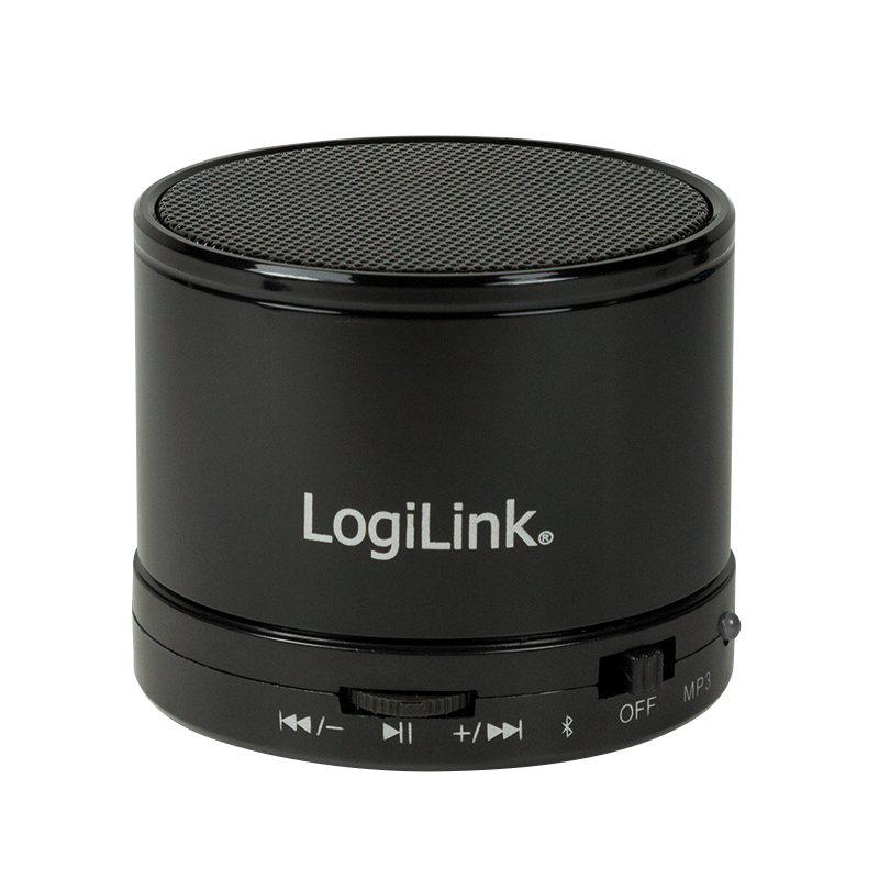 Głośnik Bluetooth z odtwarzaczem MP3 i radiem FM, czarny