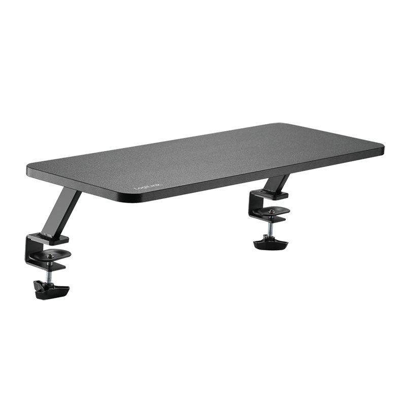 Tabletop monitor riser, 650 mm long, for 13–32" monitors