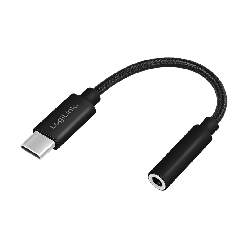 Adapter kabla USB typu C na gniazdo audio 3.5 mm, 13 cm
