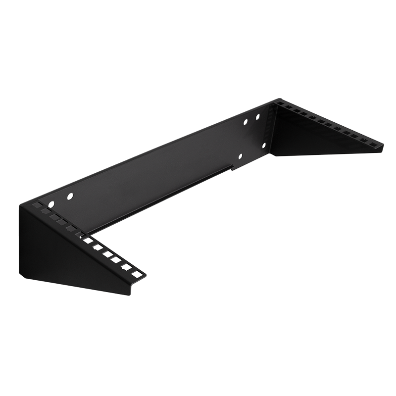 Stelaż rack 19" do montażu pod biurkiem lub na ścianie, 4U