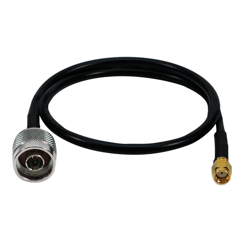 Kabel antenowy WLAN typu pigtail, RP-SMA – N
