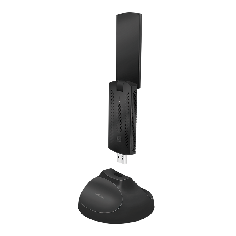 Wireless LAN adapter, 802.11ac, USB 3.0, USB base, 1900 Mbit/s