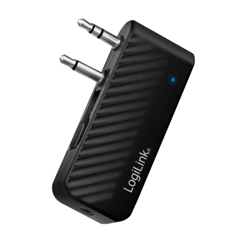 Bluetooth 5.1 audio transmitter for in-flight entertainment