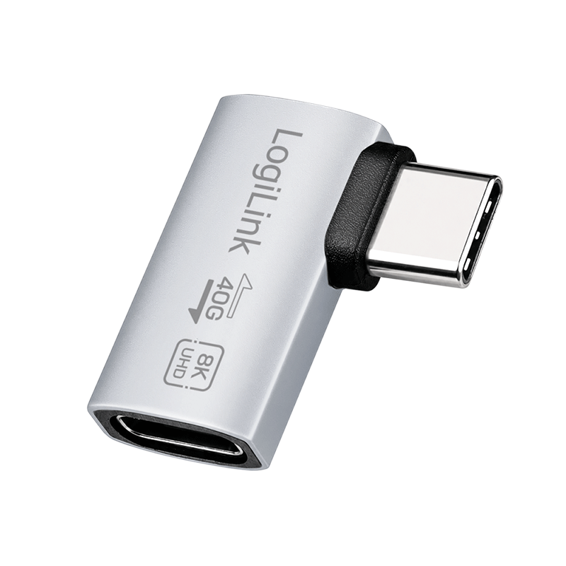 90° left/right angled USB-C adapter, 40 Gbps, 240 W — 1