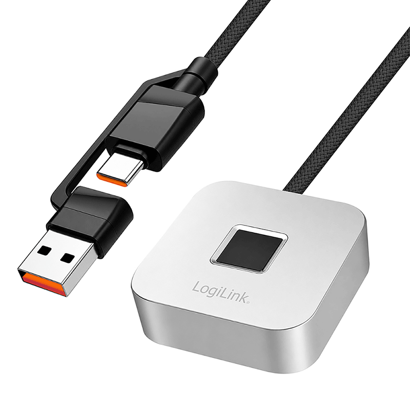 USB-A/C fingerprint reader for Windows Hello