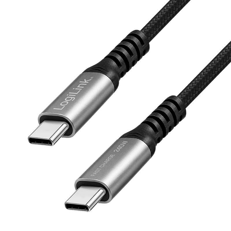 Kabel USB 2.0 USB-C–USB-C, 240 W, 2 m — 1