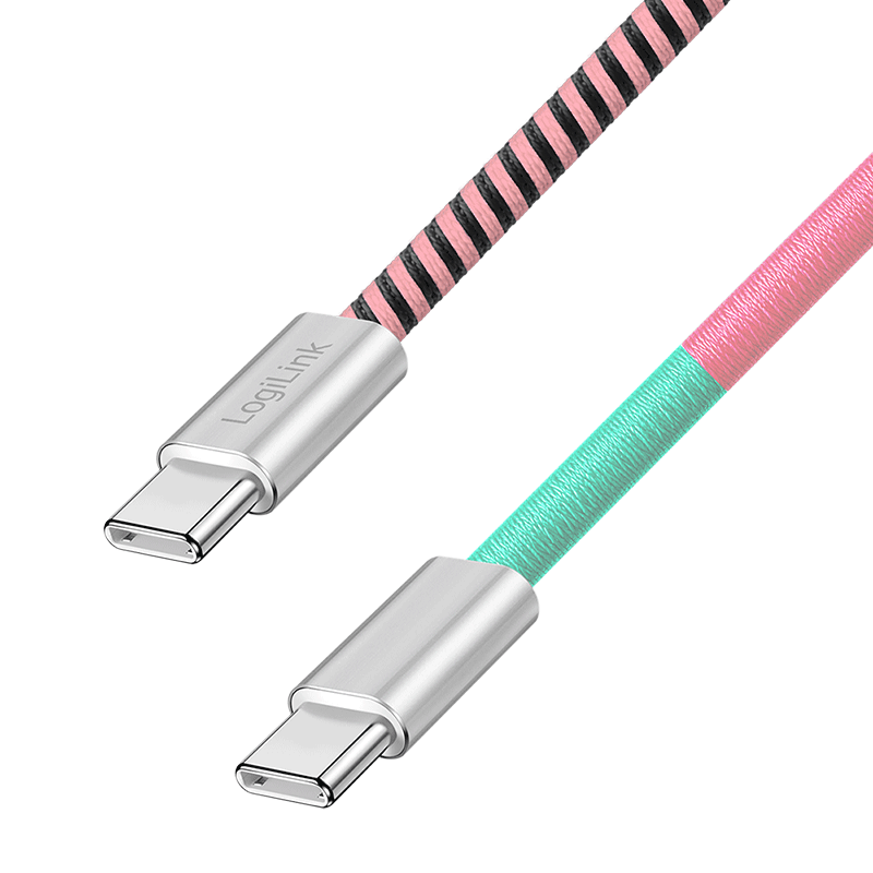 USB 2.0 USB-C to USB-C cable, 60 W, 1 m