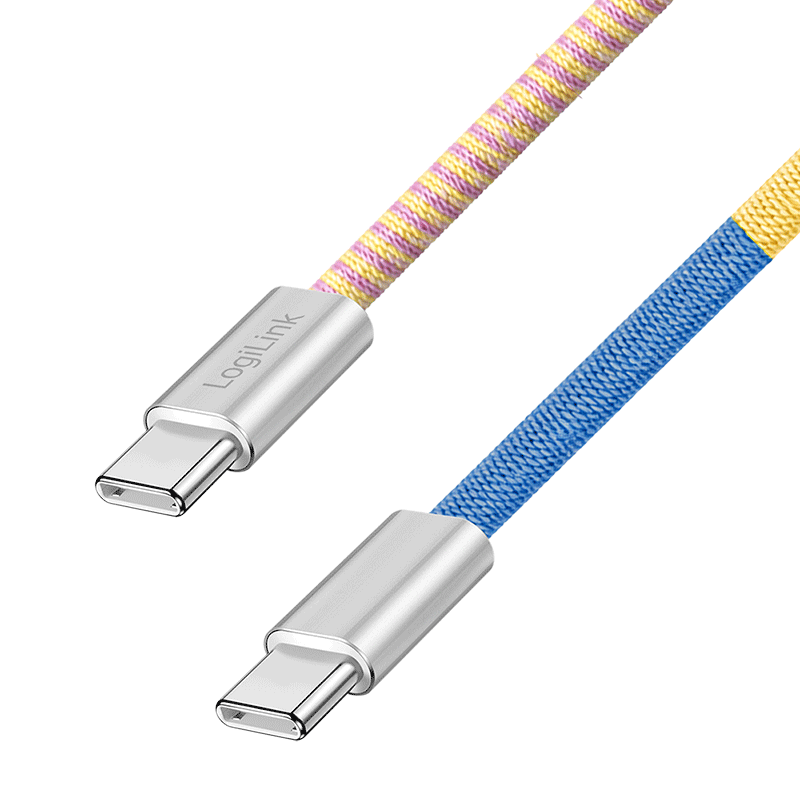 USB 2.0 USB-C to USB-C cable, 60 W, 1 m