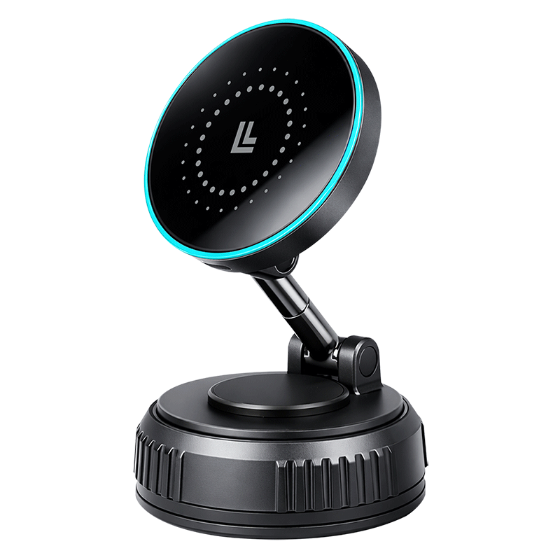 Magnetic smartphone mount with 25 W wireless charging — 1