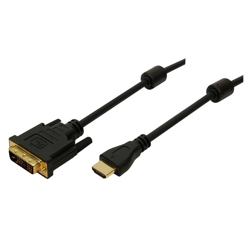Kabel HDMI-A do DVI-D Single Link, 2 m