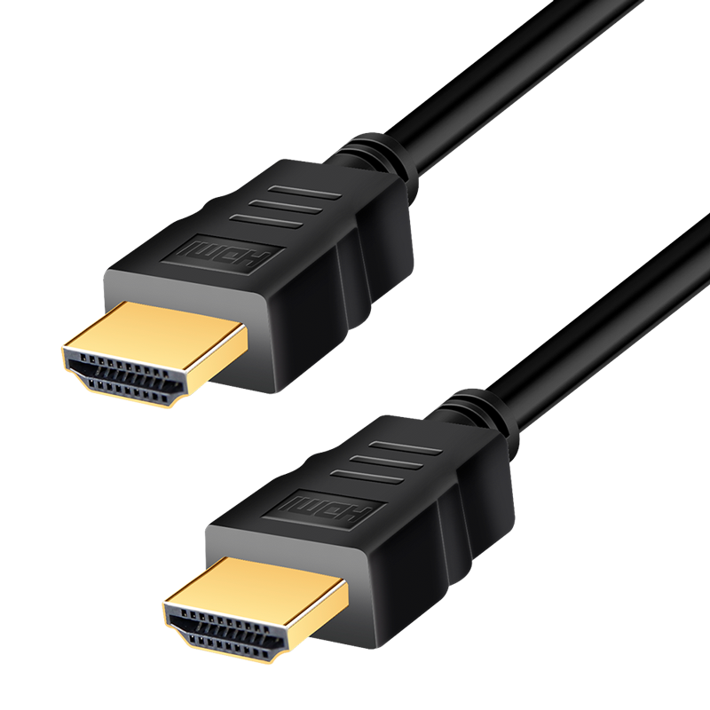 HDMI A male to A male cable, 4K/60 Hz, 2 m